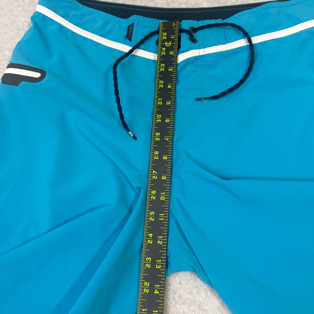 Quiksilver AG47 Dry Flight Board Shorts Mens 36 Blue Performance Swim Trunks - Picture 7 of 16
